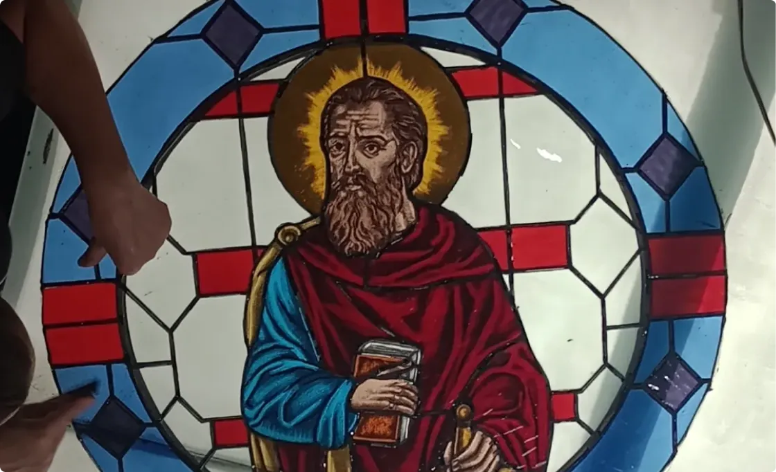 Técnica Dalle de Verre